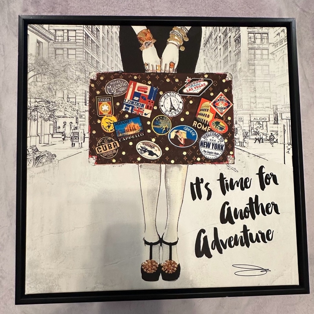 Travel-Themed Wall Art